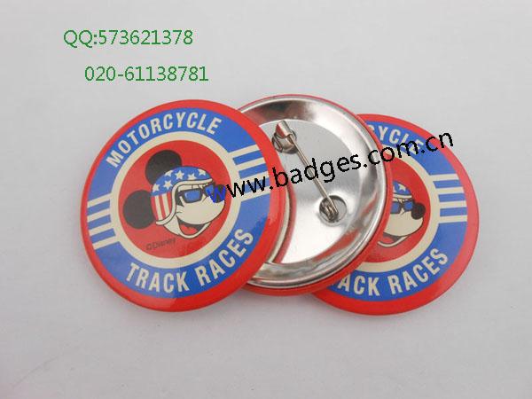 厂家直销马口铁胸章徽章