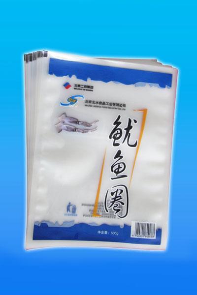 休闲食品-设计定制鱿鱼食品包装袋